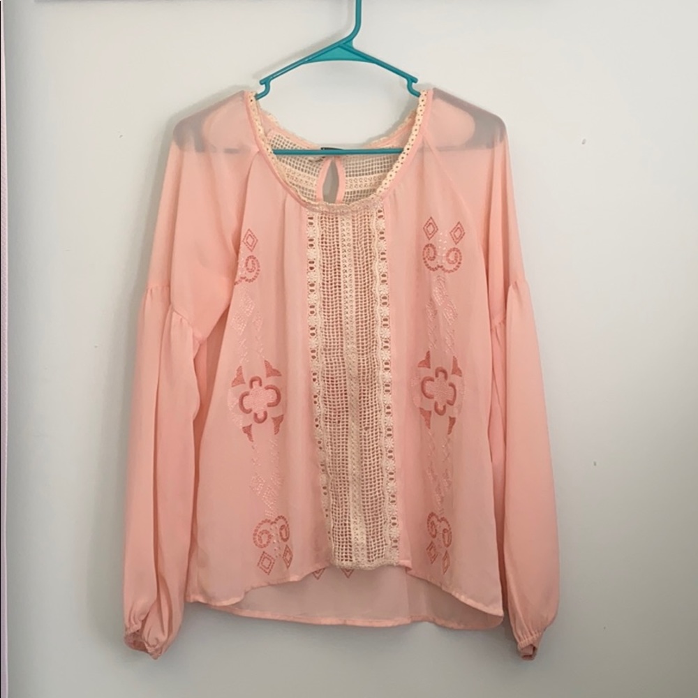 Gimmicks top long sleeve  size medium